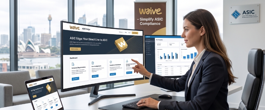Accessing ASIC online services through an ASIC platform